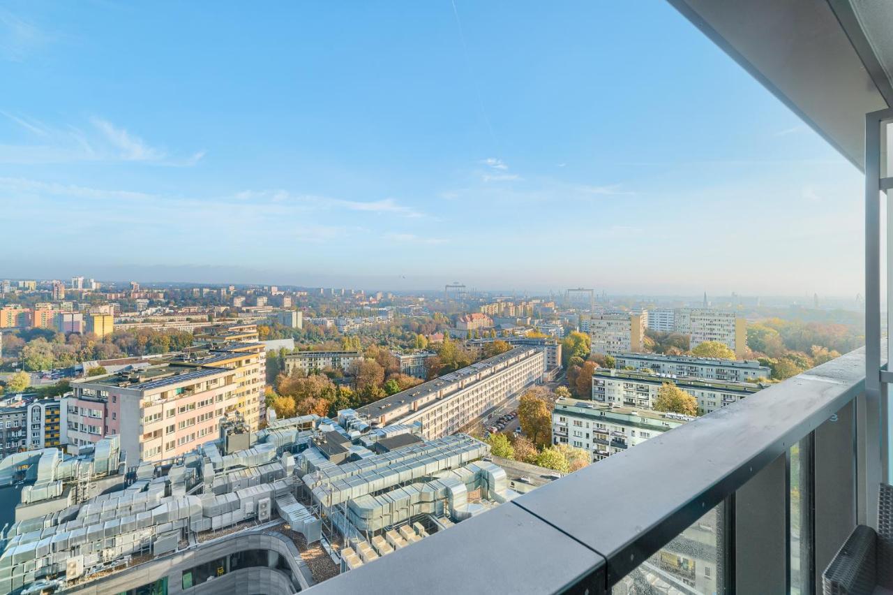 Apartament Hanza Tower 1412 Stettin Eksteriør billede